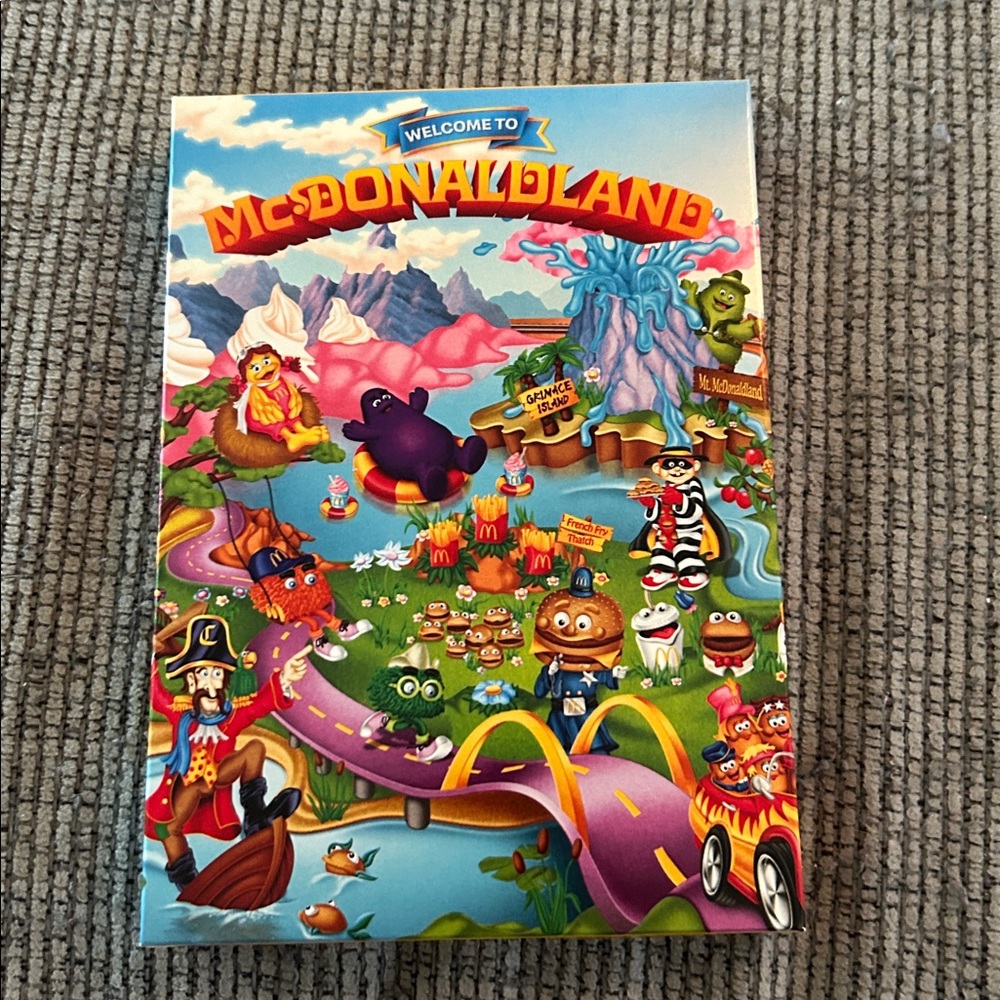 McDonald's McDonaldland Birdie Tin Set NEW collectible stickers postcards etc - Picture 7 of 8
